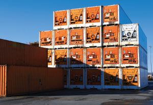 REEFER MADNESS Refrigerated containers, or reefers, are a key cog in the cold chain. The trick is maintaining visibility and temperature controls from origin to destination. 