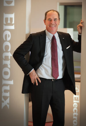 GREEN GIANT Electrolux CEO Keith McLoughlin has forwarded the appliance maker’s sustainability commitment. 