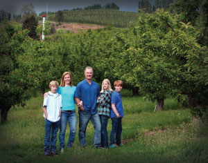 FAMILY TREES Pete Verbrugge has been exporting apples, pears and cherries grown on his family-owend Washington orchards  for decades.