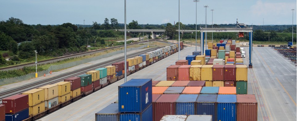 Inland facilities allow ports to handle more shipments of export cargo and import cargo in international trade.